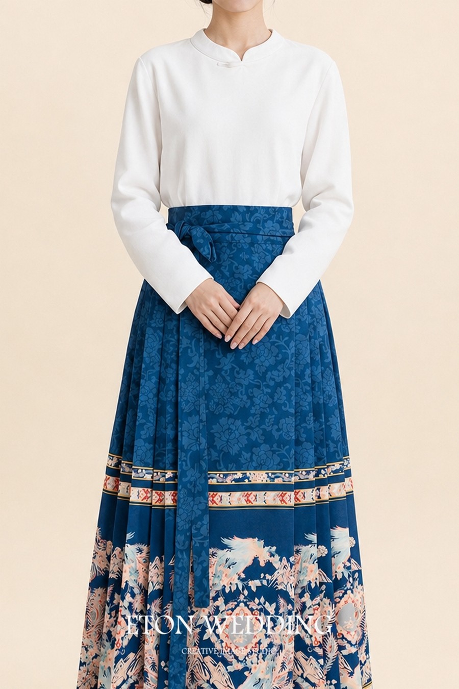 馬面裙,馬面裙推薦,中式裙,馬面服,馬面服婚紗